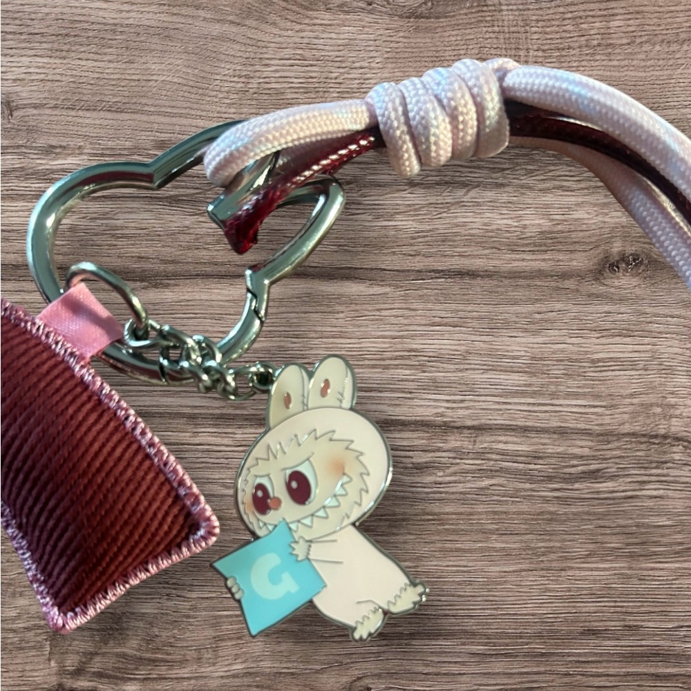 Authentic Labubu keychain - Picture 2 of 2